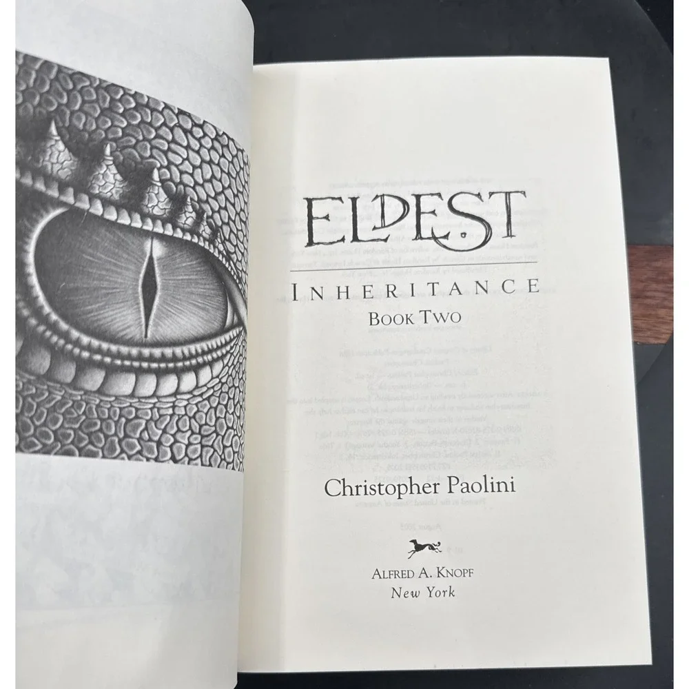 Eldest : Book II by Christopher Paolini (2005, Hardcover) First Edition